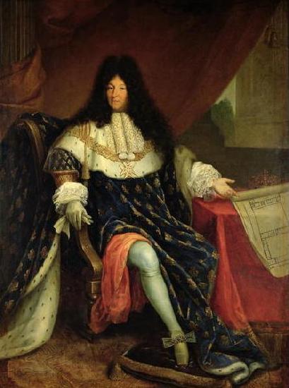 unknow artist Portrait of Louis XIV of France oil painting picture